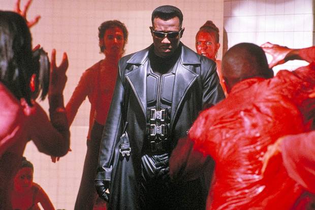Wesley Snipes in Blade (1998).