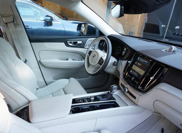 At-the-wheel assets include ample seat and wheel adjustability, and minimal blind spots.