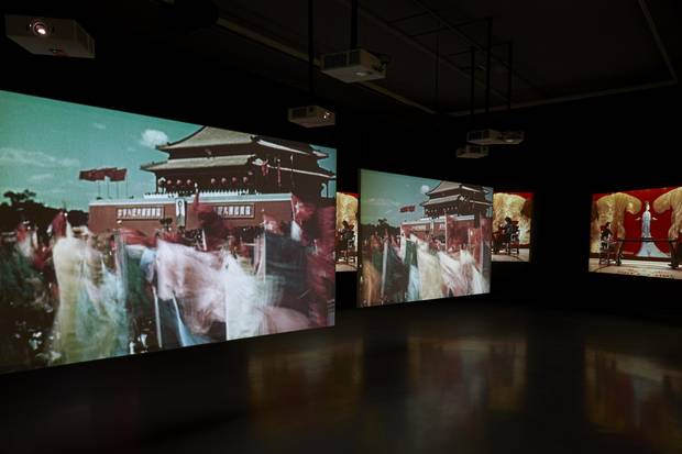 Ten Thousand Waves by Isaac Julien at the Zeitz museum.