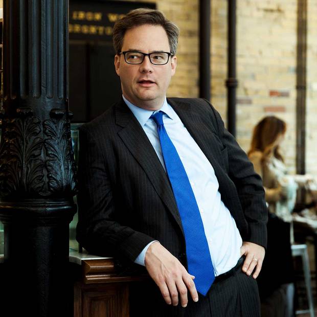 Mark Wiedman at Dineen's Coffee Co. in Toronto.