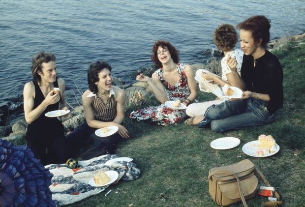 Nan Goldin’s 1973 Picnic on the Esplanade, Boston.