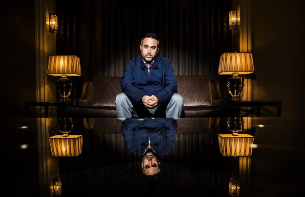 Alex Garland poses for a portrait in Toronto in 2015.