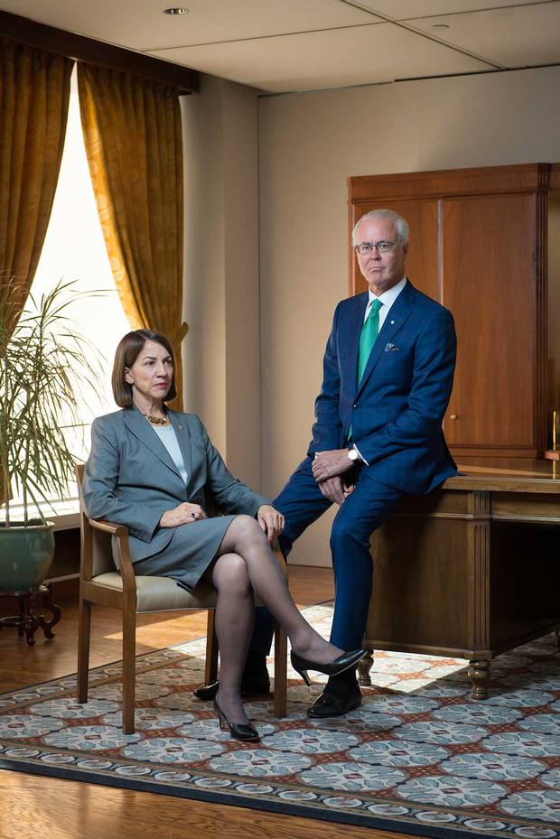 Carolyn Hursh is chair of the family company and Hartley Richardson is president and CEO. But not one member of the next generation has joined the firm.