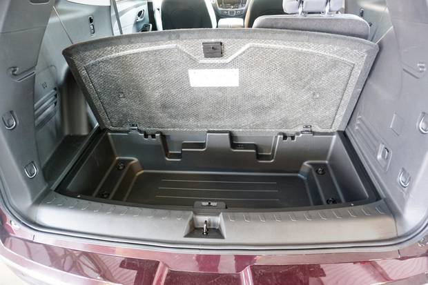 Cargo volumes in the Traverse are expected to be best in class.