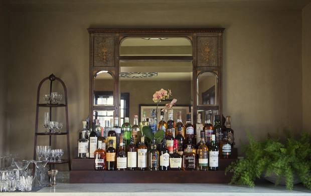 A small bar reserved for private functions.