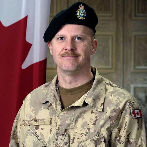 Warrant Officer Charles Florian served in a bomb-defusing unit during his final Afghanistan tour.