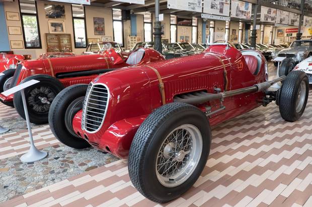 The late Umberto Panini's priceless collection of vintage Maserati cars and motorbikes is on display at his family's Parmigiano-Reggiano cheese farm near Modena.