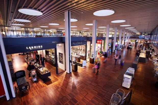 A look inside Copenhagen Airport.