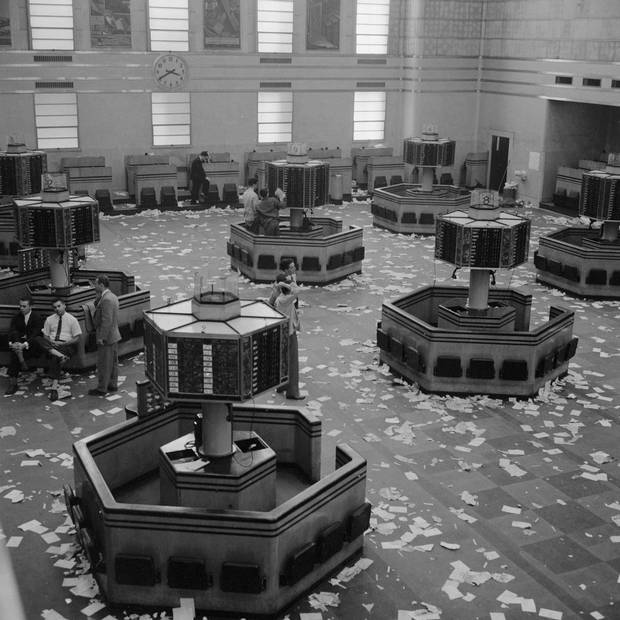 Back in 1955, trading at the Toronto Stock Exchange was a raucous affair, but at least you could see who you were trading against. Today, no one really knows who’s out there—often, it’s an algorithm