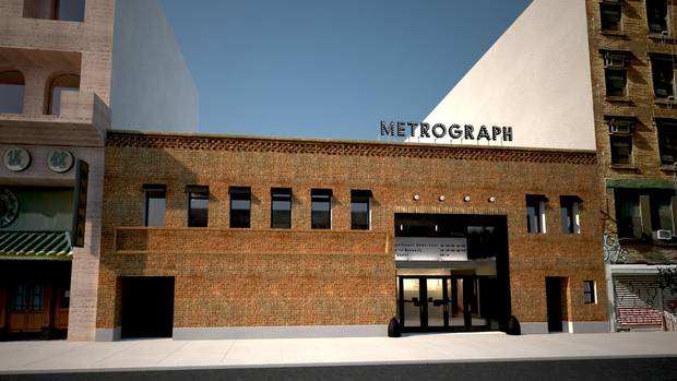 Metrograph in Manhattan was conceived as a cultural hub for film-lovers.