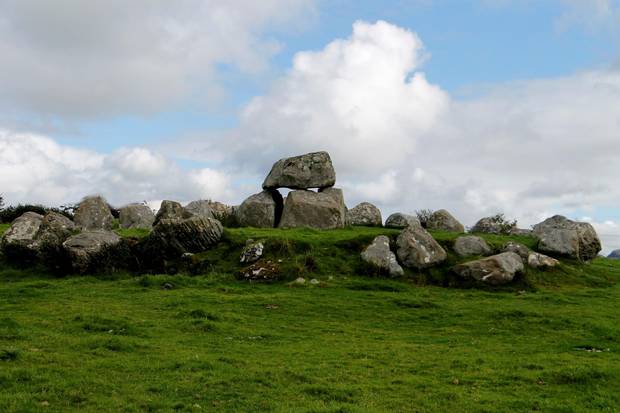 The Carrowmore megalithic cemetery, the largest and one of the oldest groupings of megalithic tombs in Ireland.