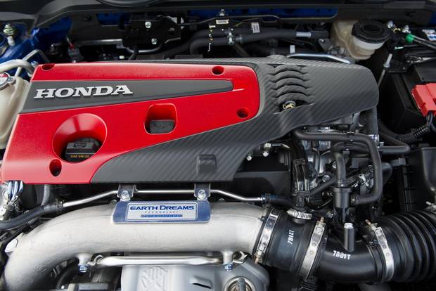 The Type R has a 2.0-litre turbocharged four-cylinder engine.