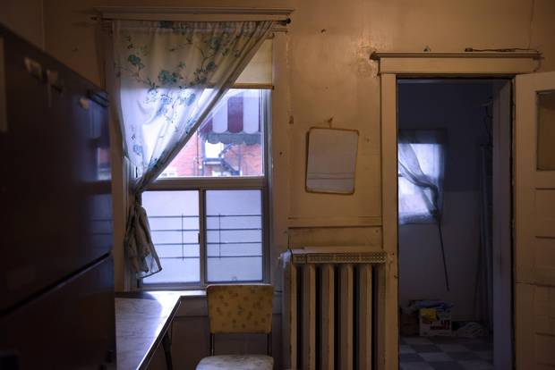 The kitchen in Foon Hay Lum's Toronto home at 69 Cowan Avenue.