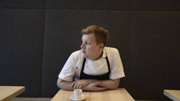 Chefs Chef Daniel Costa in his new Edmonton restaurant, Uccellino.