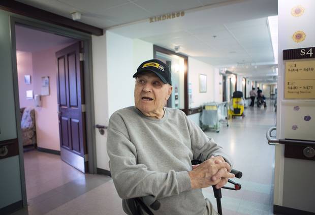 Doug Bennett pays about $2300 a month for his room at Cummer Lodge.