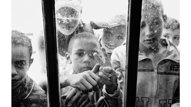 The images in No Pasara at the Montreal Museum of Fine Arts were all taken in Morocco by Leila Alaoui, a young French-Moroccan photographer who was killed while on assignment in Burkina Faso.