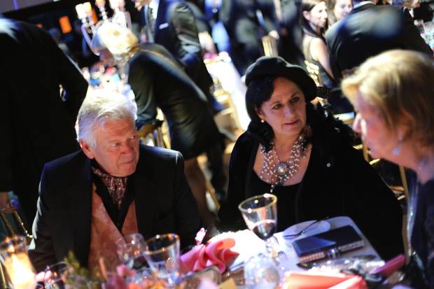 Peter Lamb and Veronica Tennant, CC Canada's National Ballet School gala.