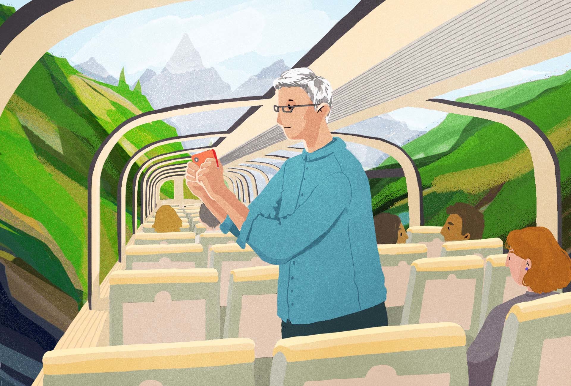 Choose Rocky Mountaineer's GoldLeaf service for the best photos possible