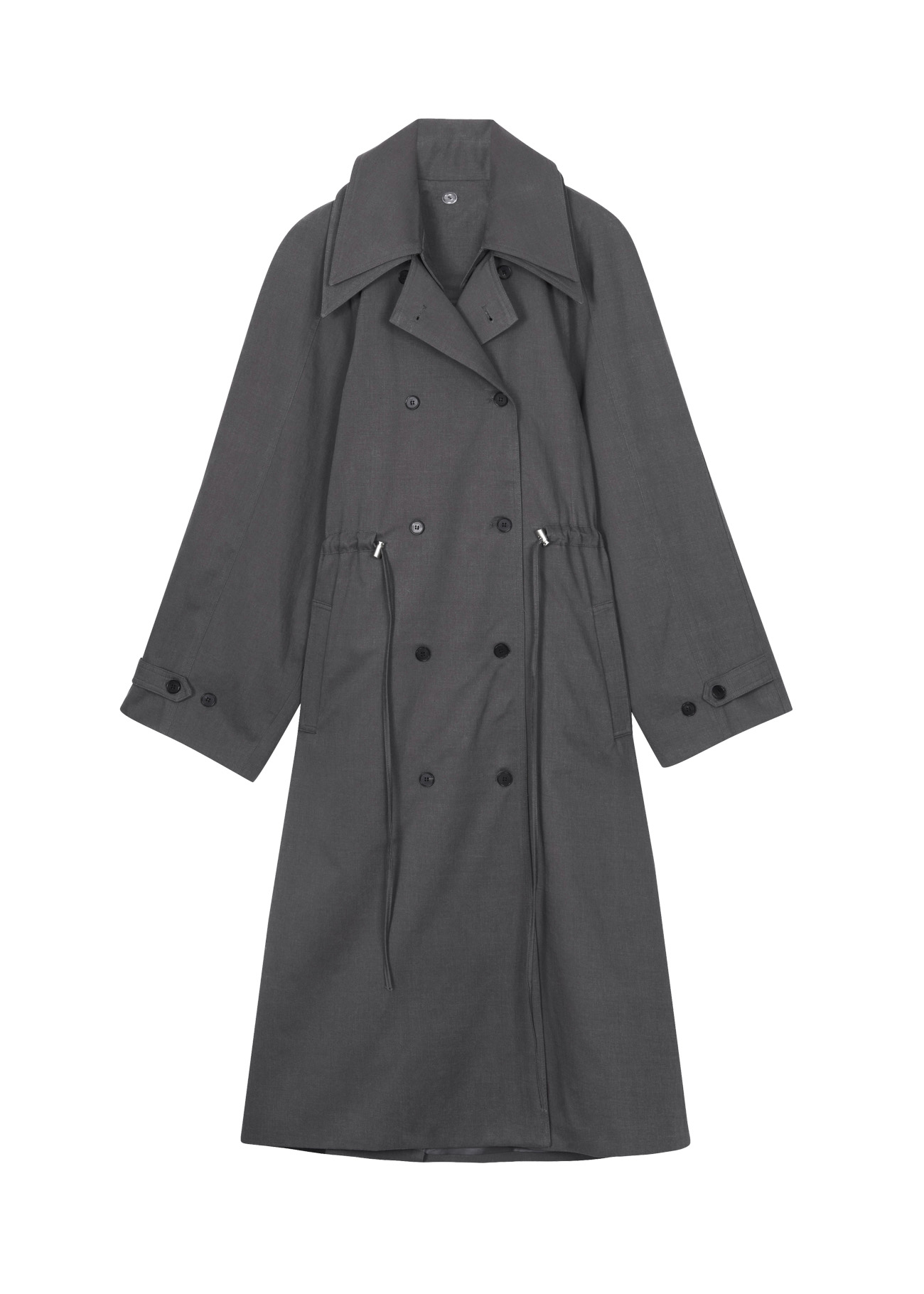 The Frankie Shop Elrod Drawstring Trench