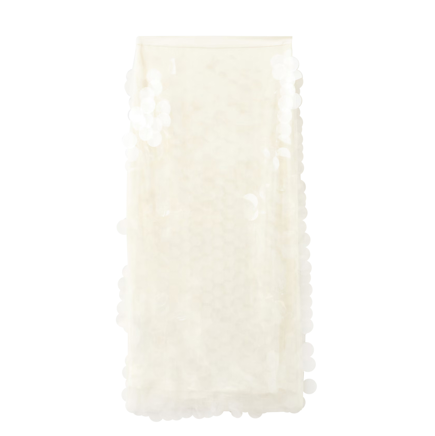 Mango Sequin Midi Skirt