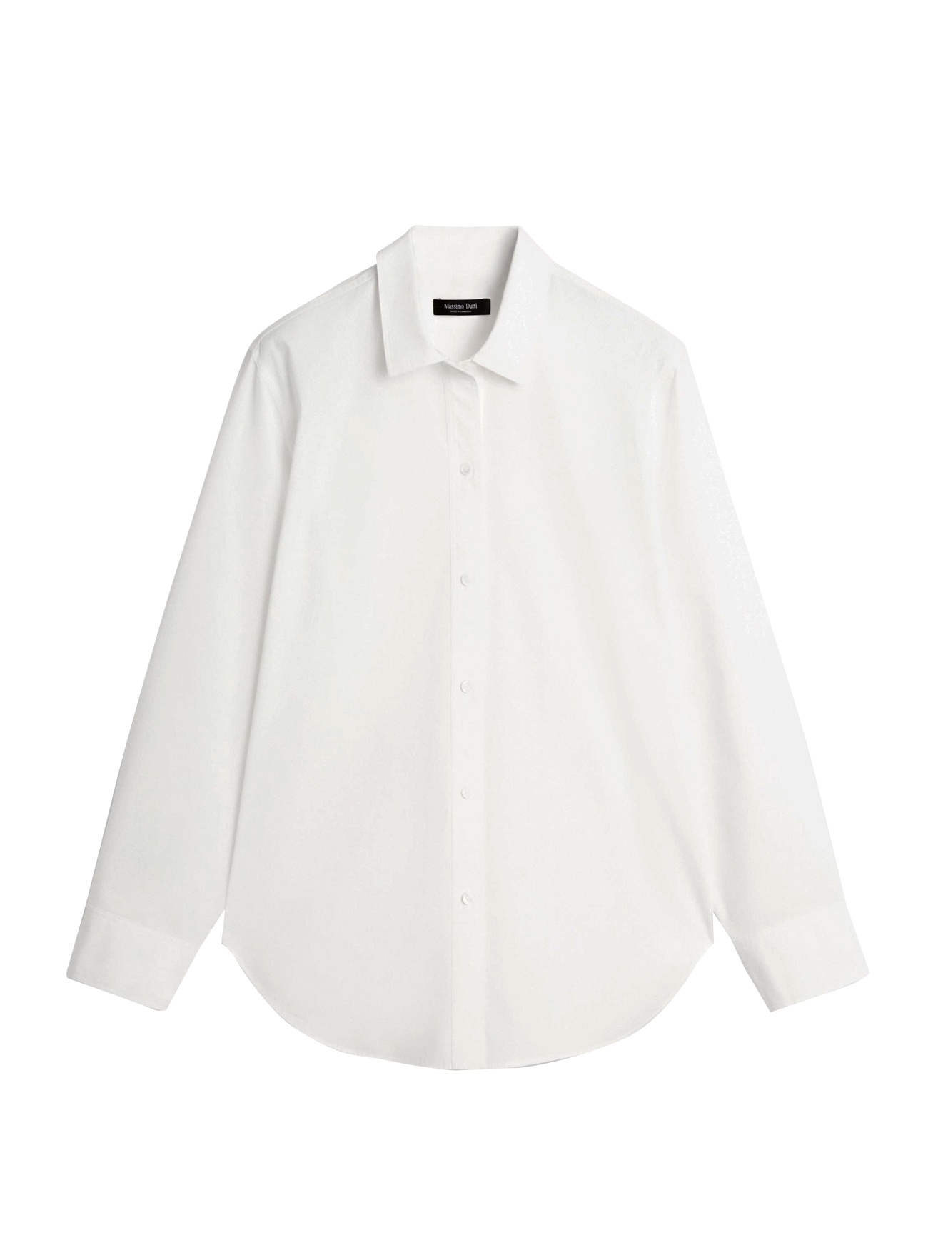 Massimo Dutti 100% Cotton Poplin Shirt