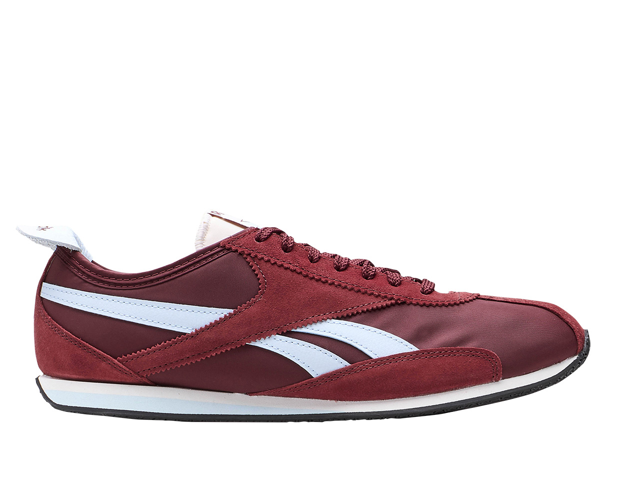 Reebok R400 nylon and suede sneakers