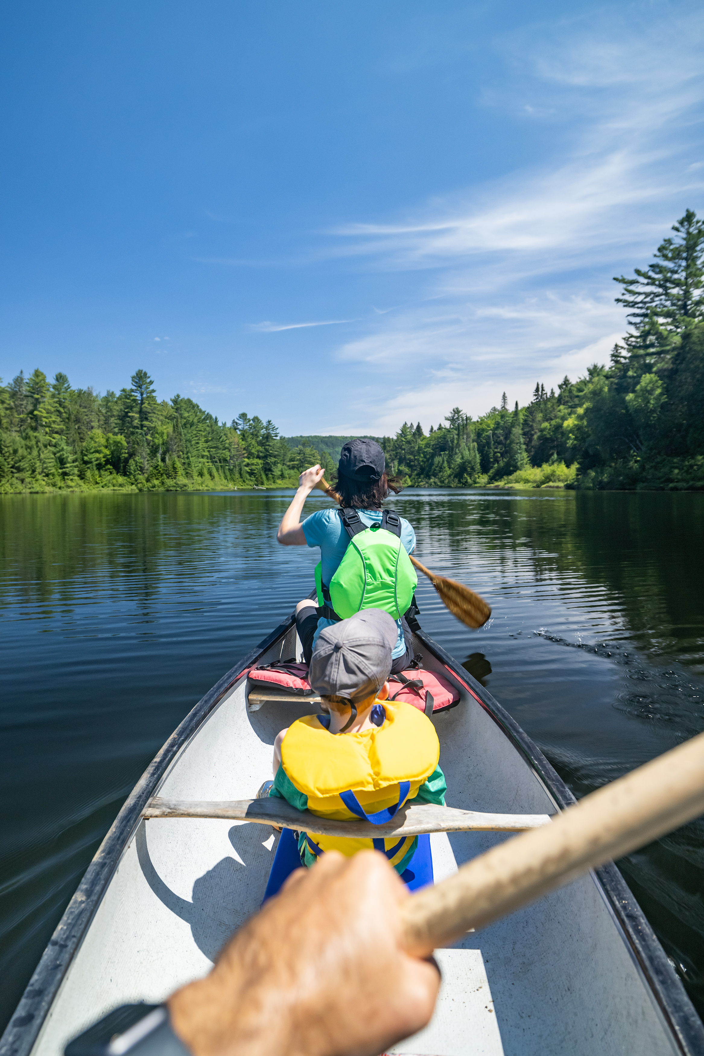 Wapizagonke Lake in La Mauricie National Park, Quebec.