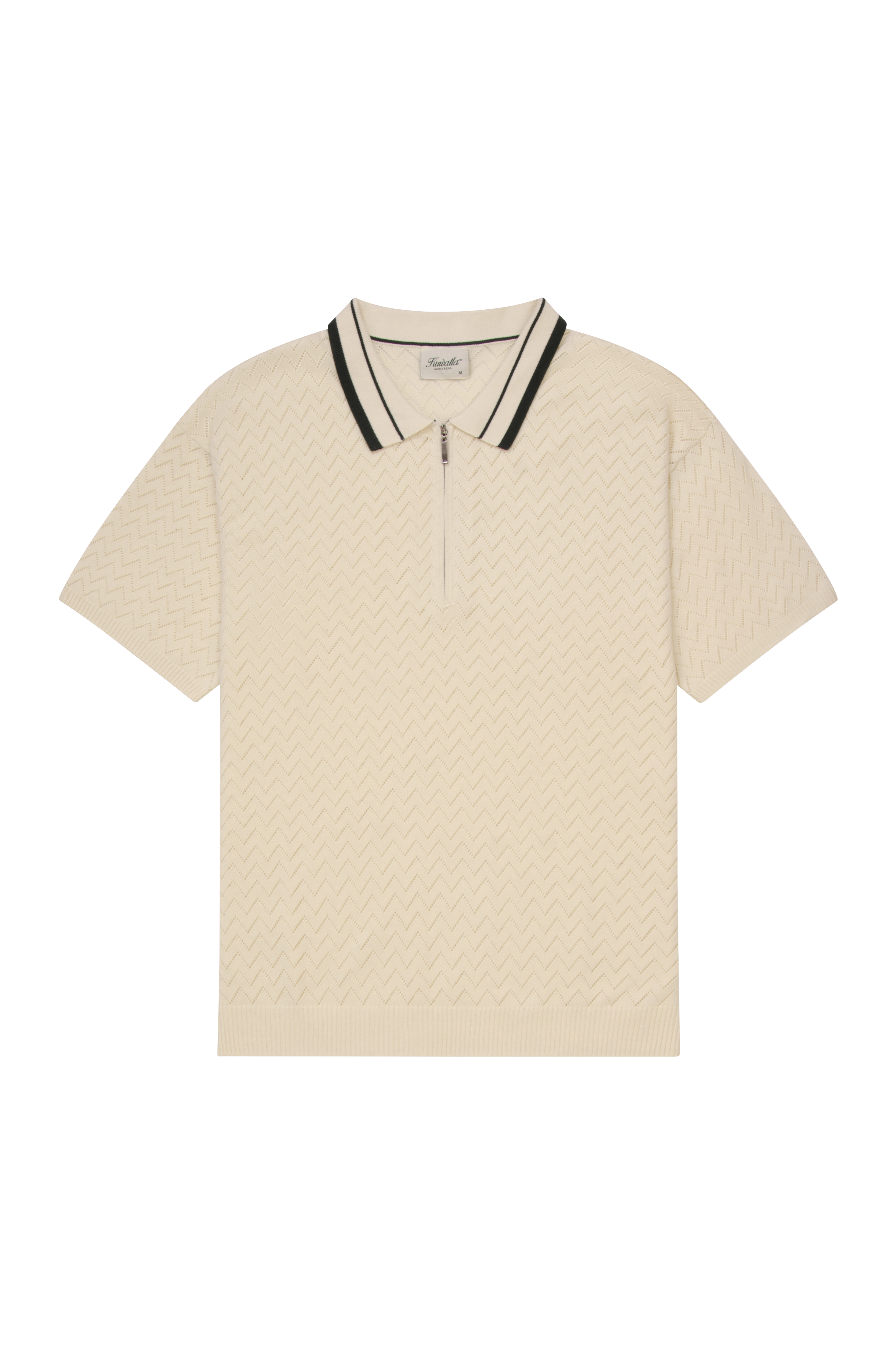Kuwalla Tee knit zip polo