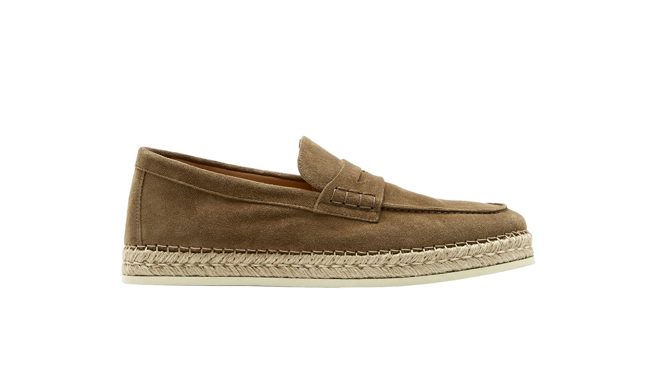 La Canadienne Titus suede loafer