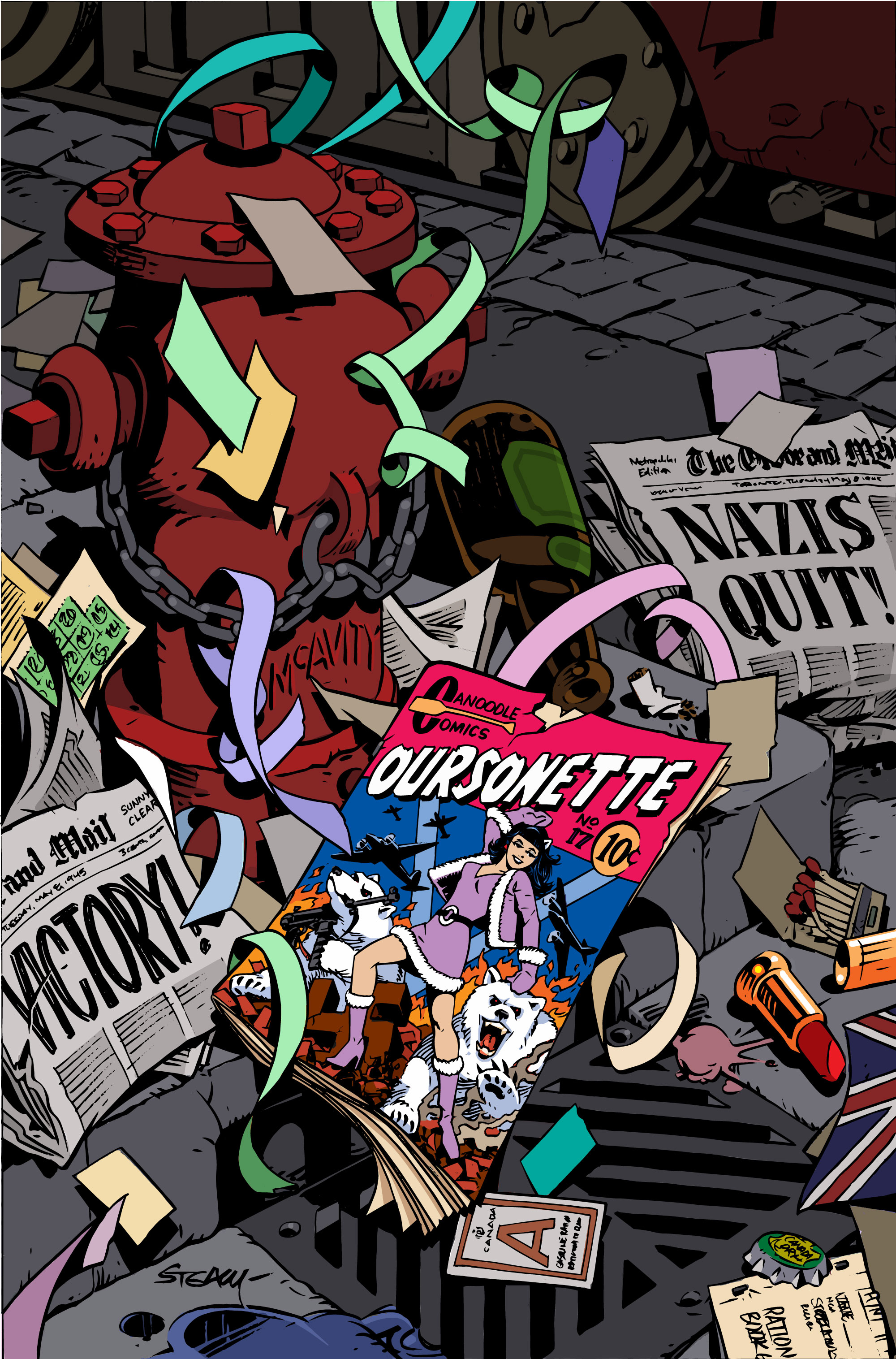 Main art for Oursonette by Margaret Atwood