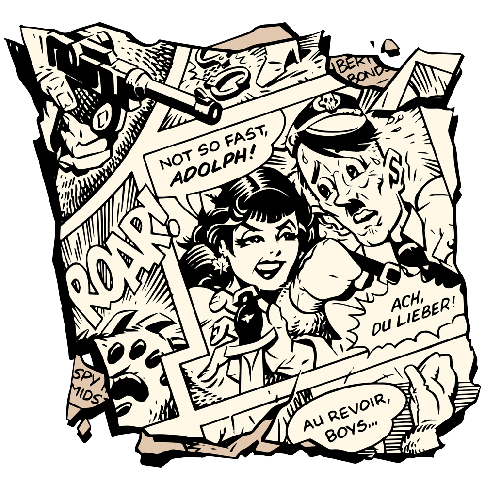 Spot illustration for Oursonette by Margaret Atwood