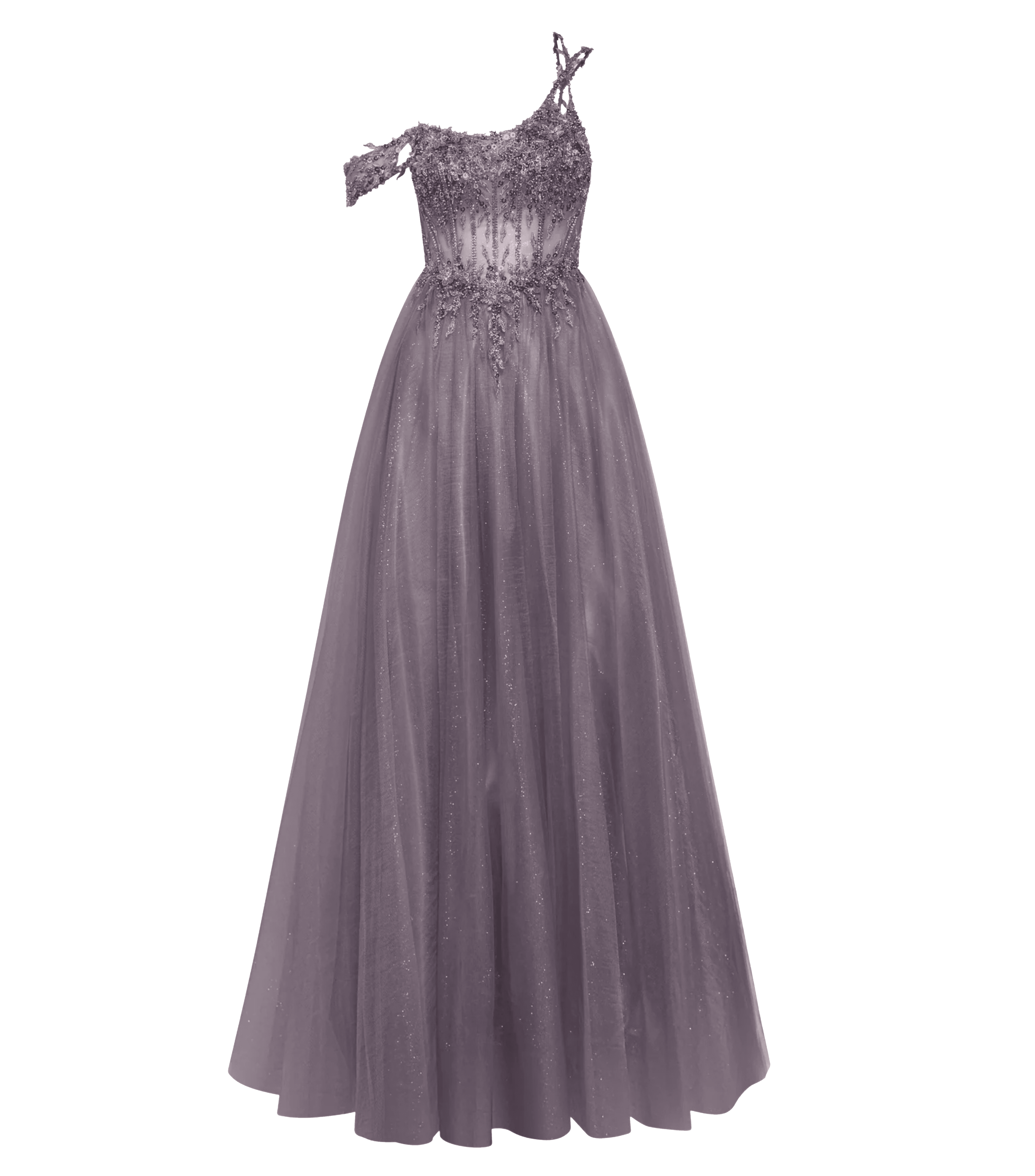 Laura mesh and lace corset dress