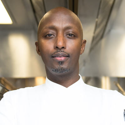 A photo of chef Bashir Munye