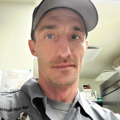 A photo of chef Chadd Burrill