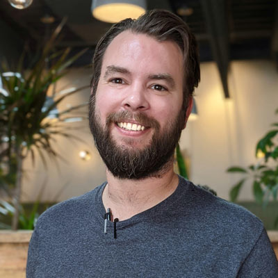 A photo of chef Scott Dicks