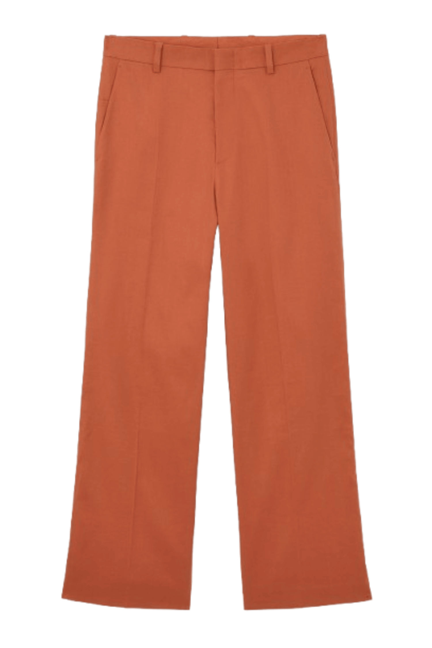 COS relaxed linen wide-leg trousers