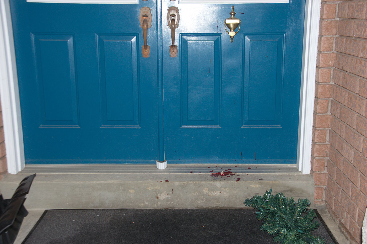 Scene photo taken by Durham Regional Police Service