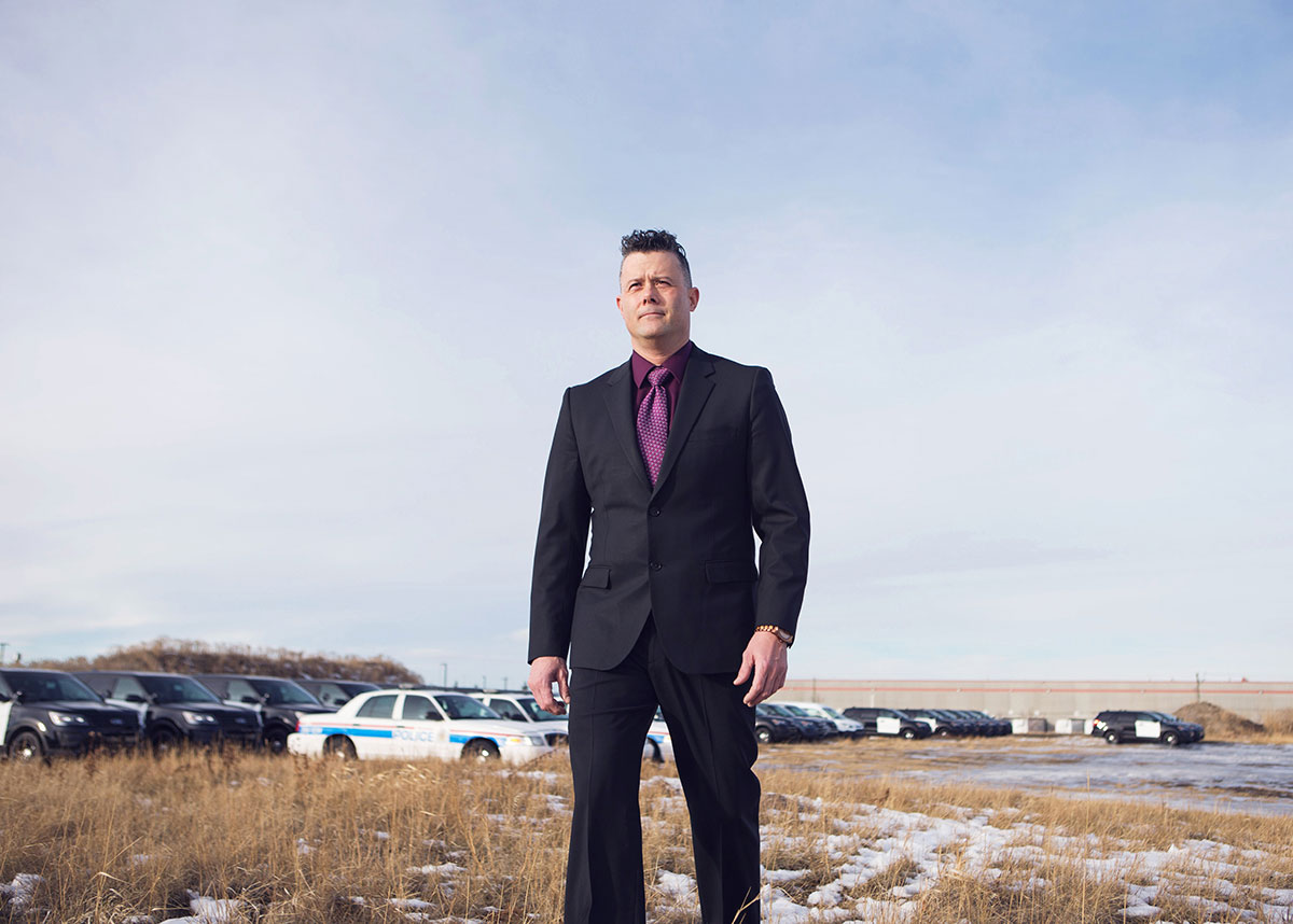Staff Sgt Bruce Walker is head of Calgary’s Police Services sex crimes unit. ‘I really believe it’s the era of the advocate groups…’ he says, ‘working with police.’ Jennifer Roberts/The Globe and Mail