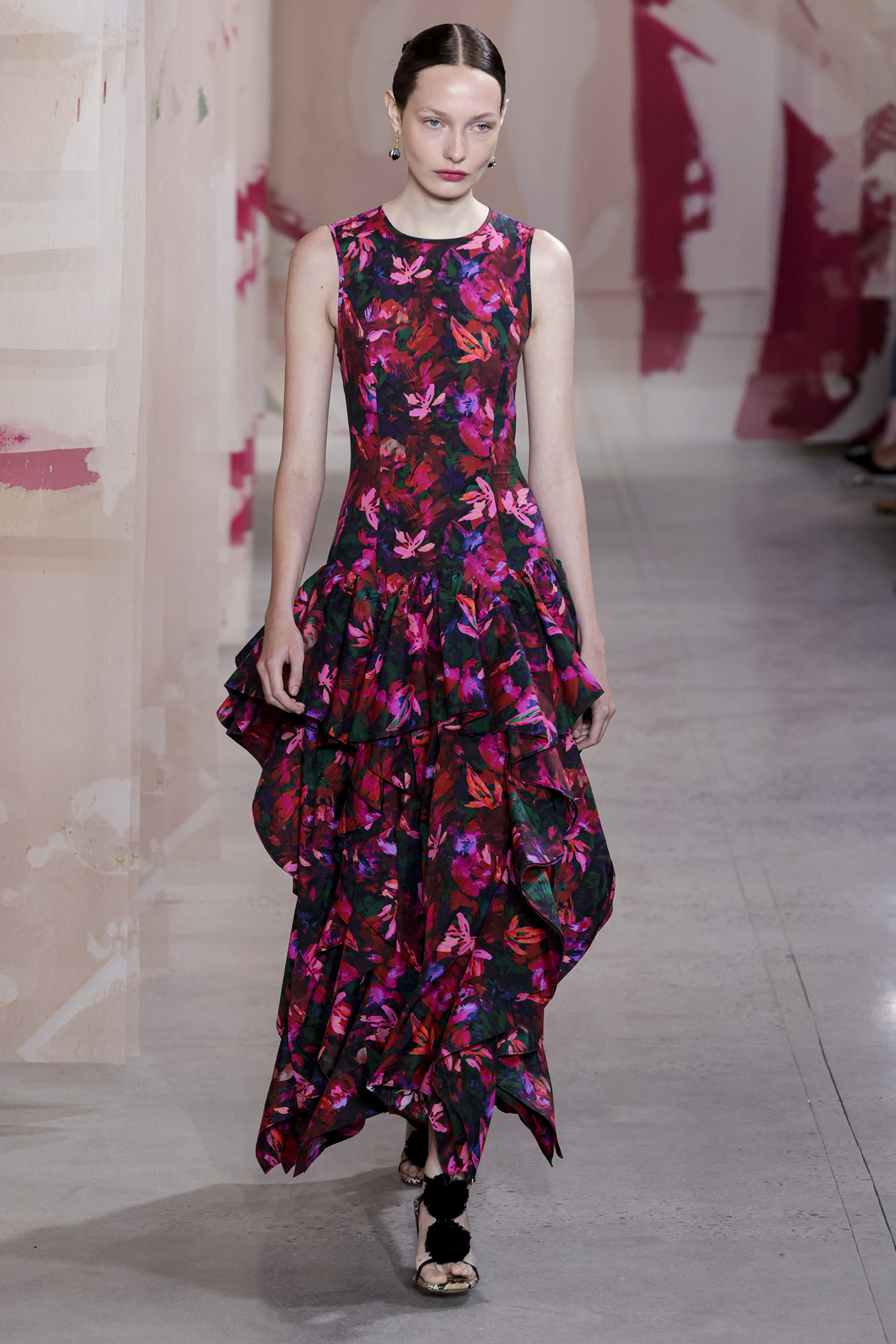 NEW YORK, USA - SEPTEMBER 08: A model walks the runway during the Ulla Johnson Ready to Wear Spring/Summer 2025 fashion show as part of the New York Fashion Week on September 8, 2024 in NY. (Photo by Victor VIRGILE/Gamma-Rapho via Getty Images)