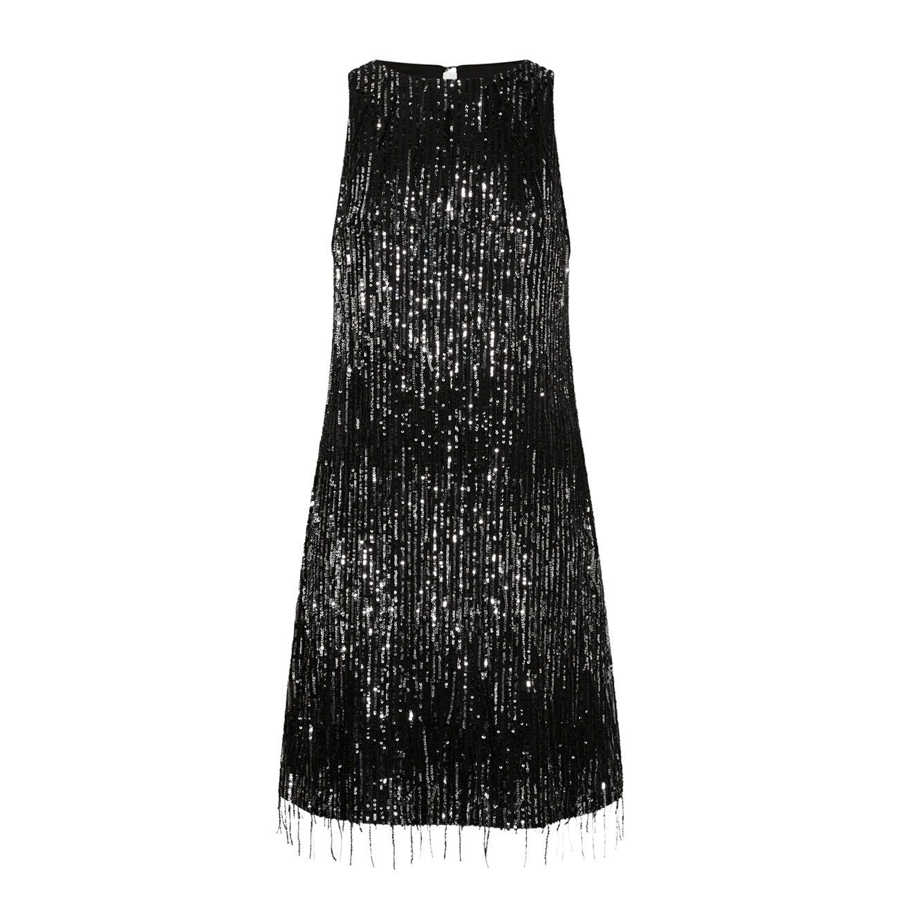 Melanie Lyne fringed sequin dress