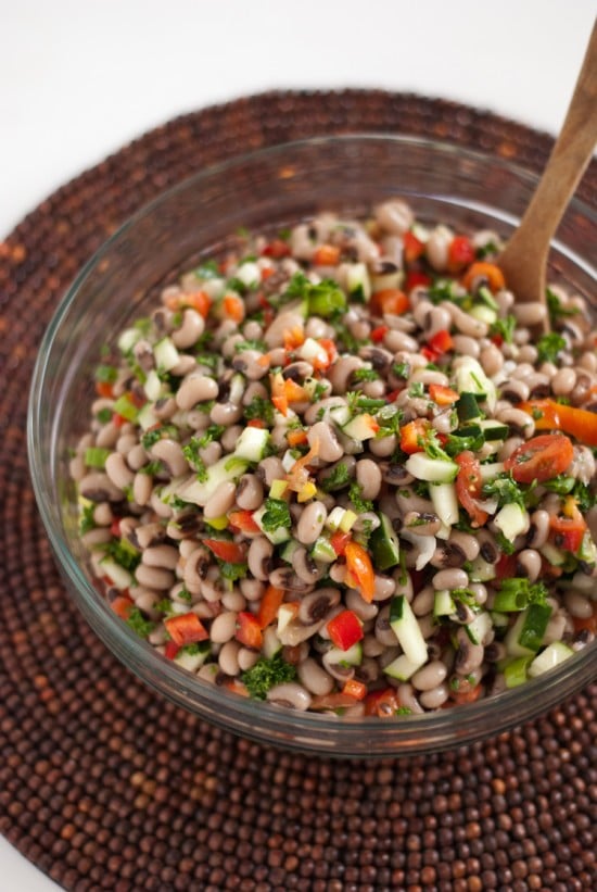 African black-eyed pea salad recipe