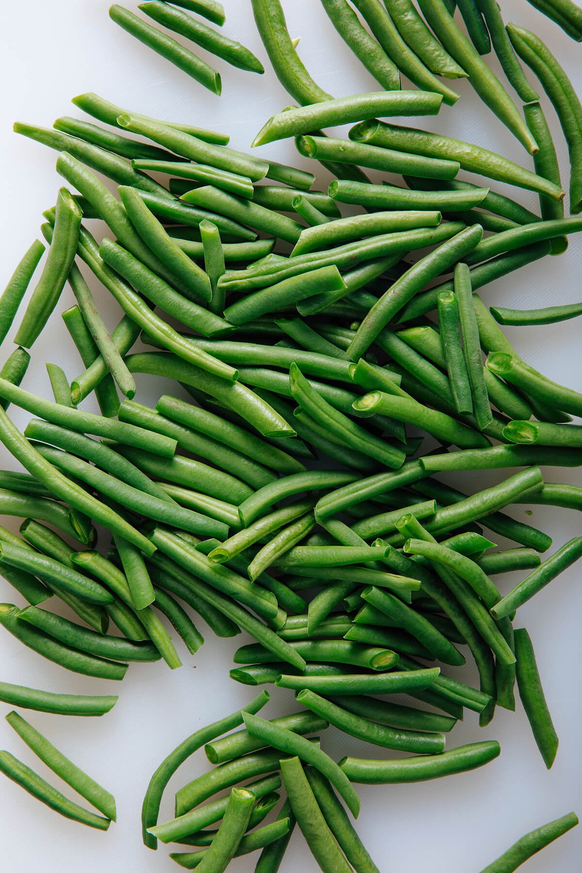 sliced green beans