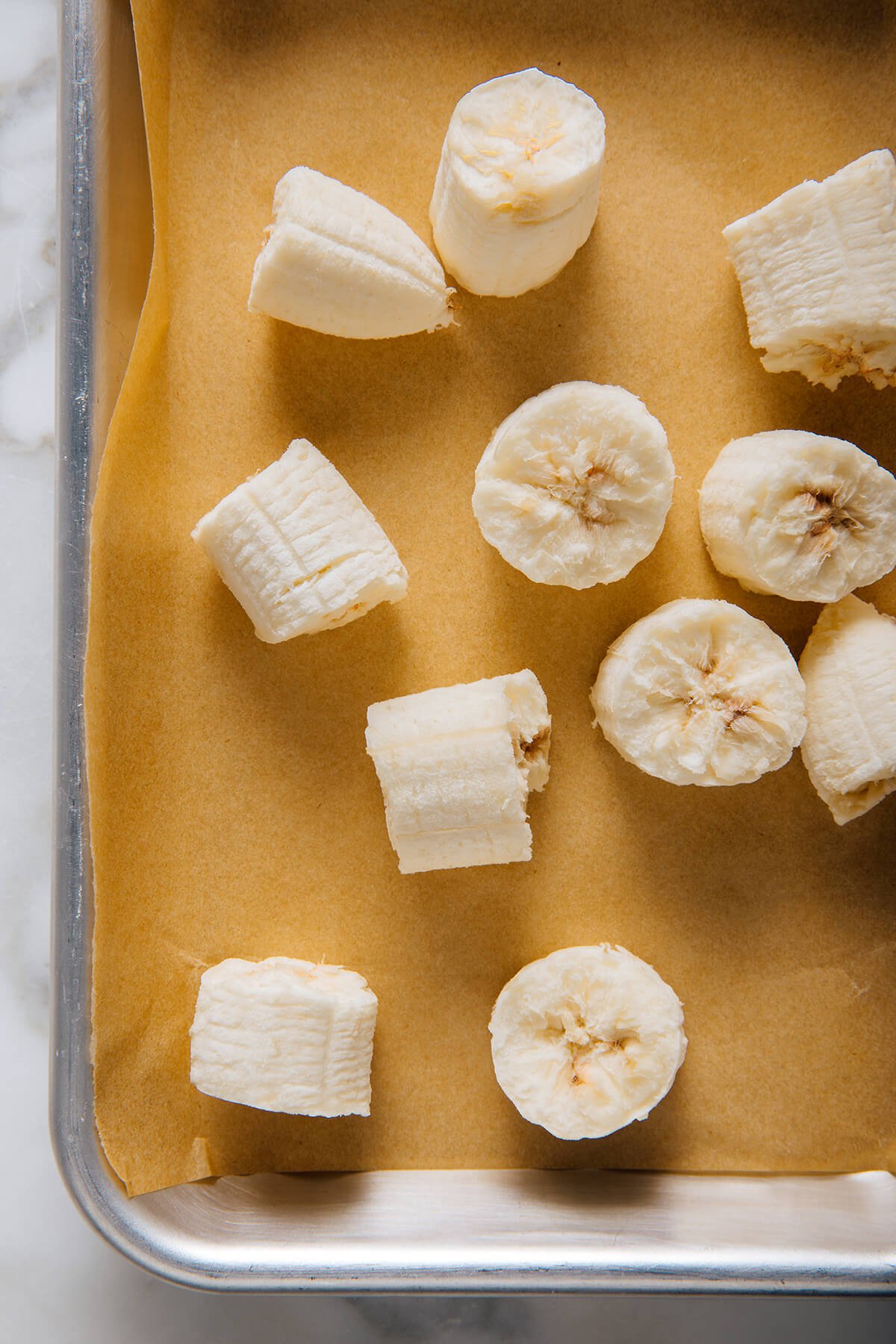 frozen chunks of banana
