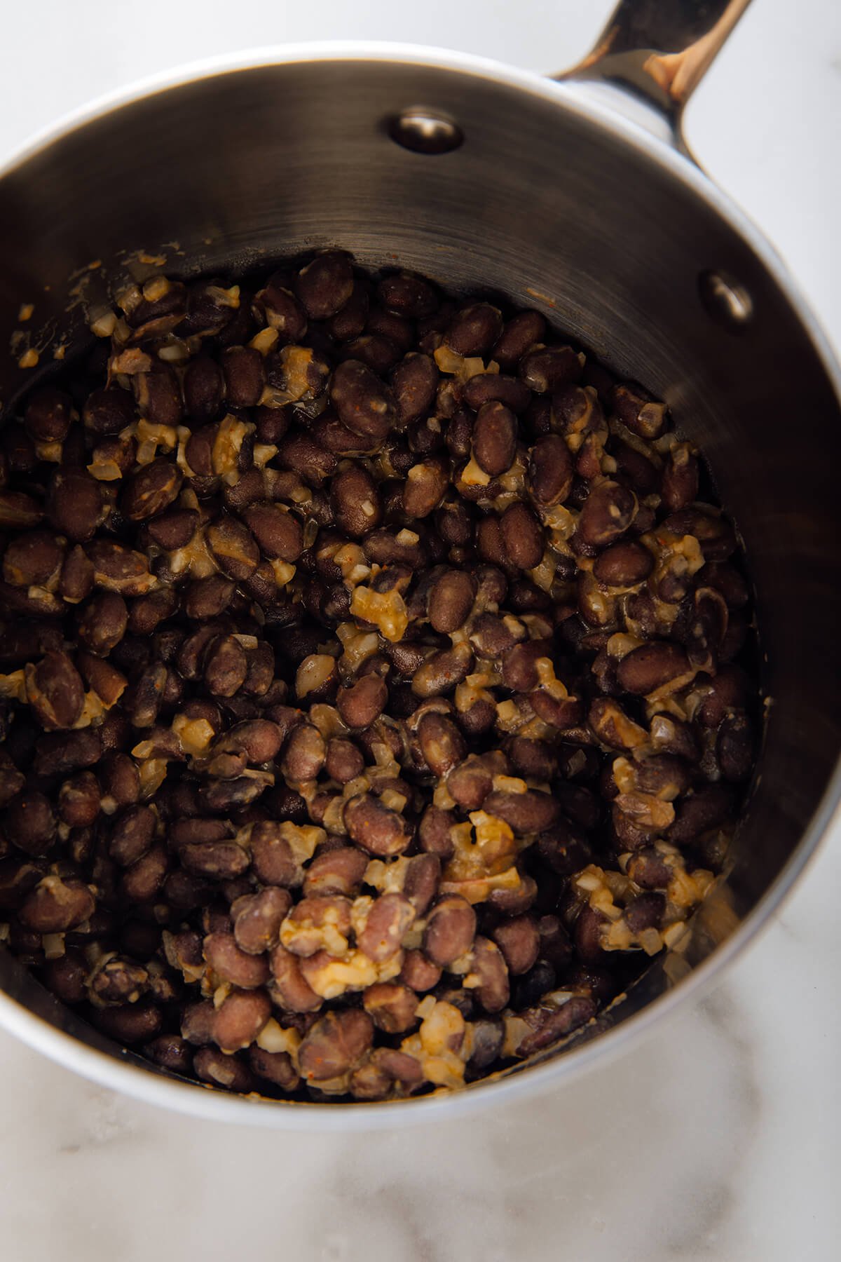 cooked black beans