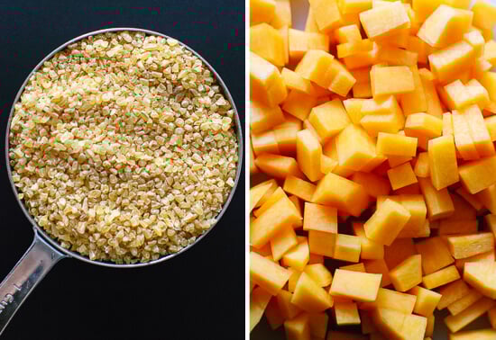 bulgur and butternut