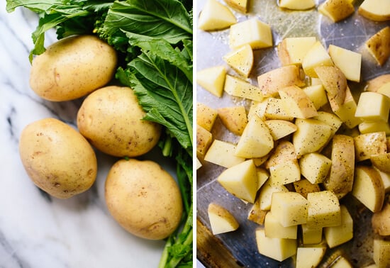 broccoli rabe potato salad ingredients
