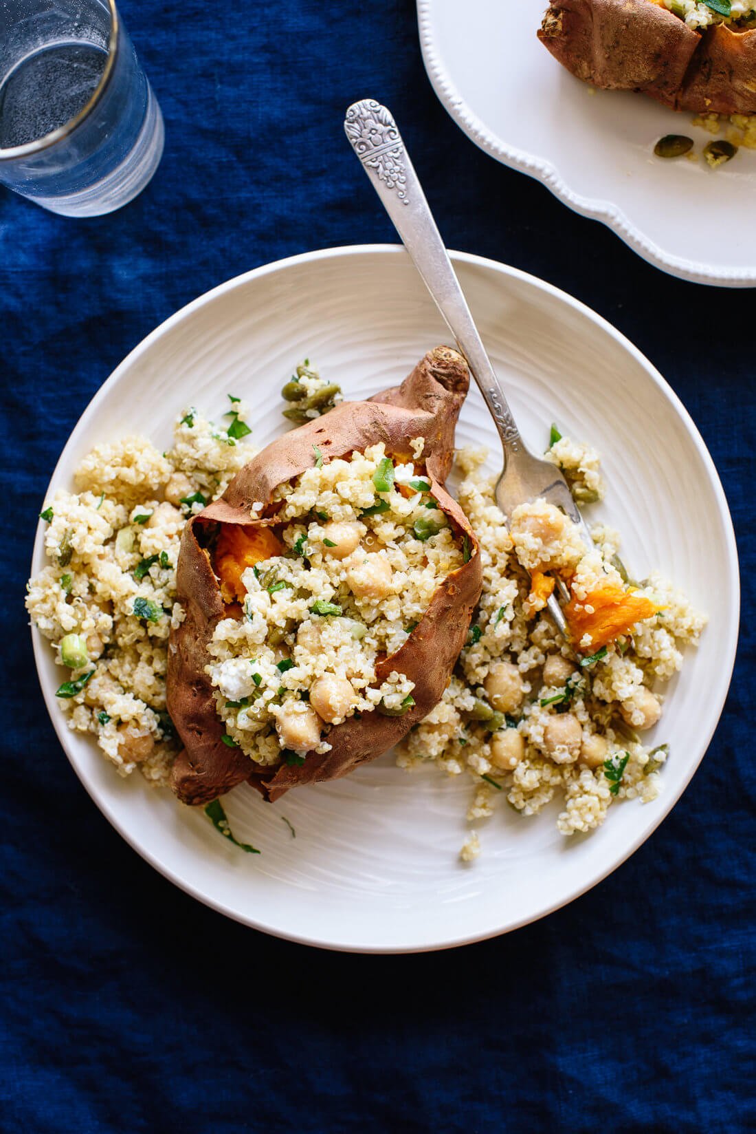 Quinoa-Stuffed Sweet Potatoes
