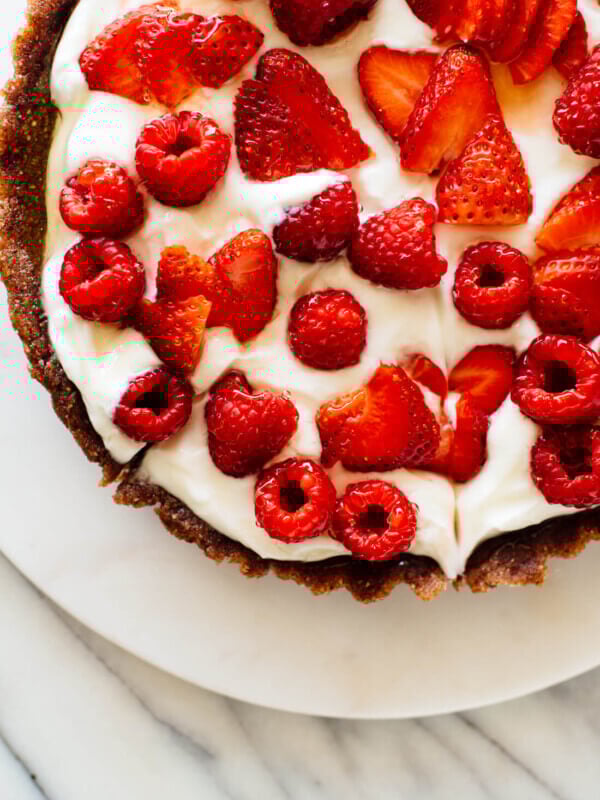 no-bake greek yogurt tart recipe