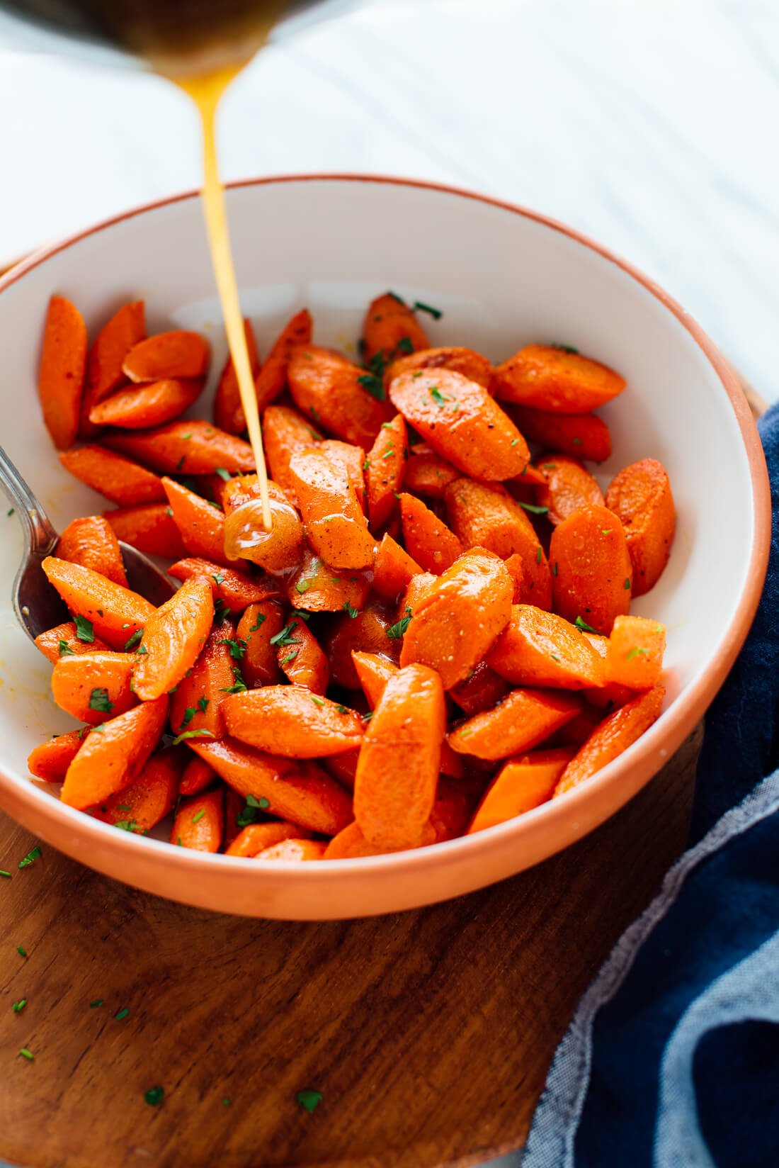 how to make honey butter roasted carrots