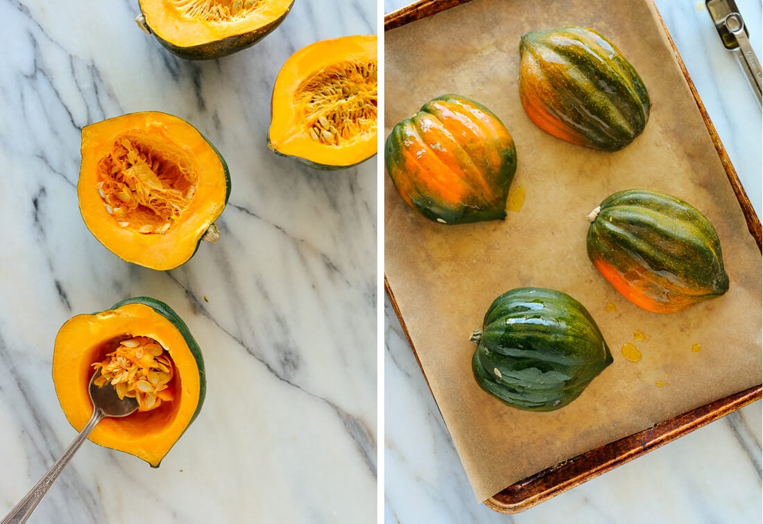 how to prepare acorn squash